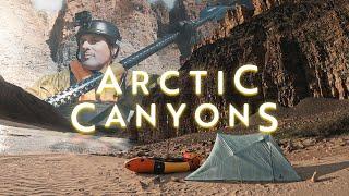 11 Days Alone in Canada's wild Arctic Barren Lands paddling Remote White Water River Canyons