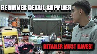 BEST DETAILING SUPPLIES  "Beginner Detailing Supplies" - TOPCLASS DETAIL