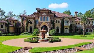 Palatial Texas Mansion Comes With Three Pools and Its Own Golf Course!