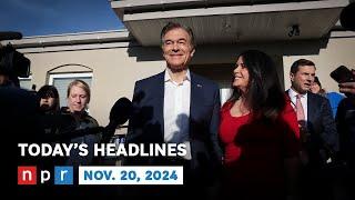 Trump Taps TV Personality Dr. Oz To Oversee Medicare, Medicaid | NPR News Now