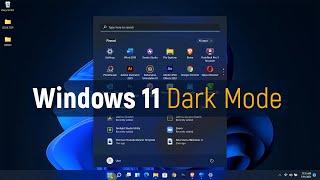  How to Enable Dark Mode on Windows 11 - Windows 11 Dark Themes