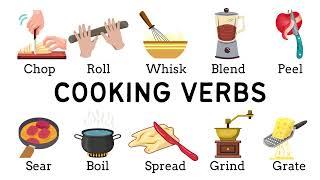 Cooking Verbs | Common Verbs in English | English Vocabulary with Picture |