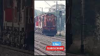 High Speed Twin Diesel ALCO Indian Railways #shorts #indianrailways #ytshorts #locomotive #alco