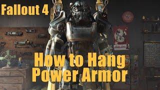 Fallout 4 - Easy Trick to Hang Power Armor Without Mods on PS4