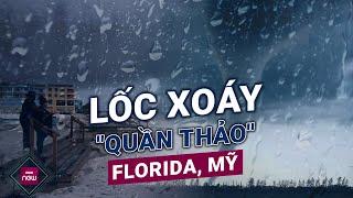 Cận cảnh lốc xoáy kinh hoàng “quần thảo” bang Florida, Mỹ trước khi siêu bão Milton đổ bộ | VTC Now