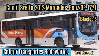 ️[ Centro X Vila Independência ] Comil Svelto 2012 Mercedes-Benz OF-1721 Bluetec 5