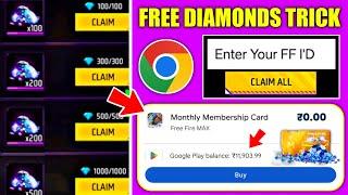  3500 Free Diamonds in Free Fire Trick. How to Get Free diamond in freefire max. Free Diamond App