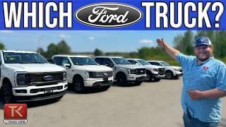 Ultimate Ford Truck Guide - Comparing Everything on Maverick, Ranger, F-150, Lightning & Super Duty