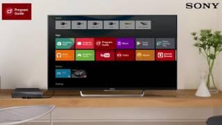 SONY Android TV : Built In Program Guide