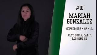 Sophomore outfielder Mariah Gonzalez - Portland State Softball