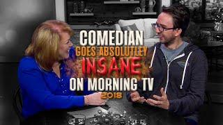 Comedian Goes ABSOLUTELY INSANE On Morning TV in 2018