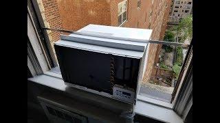 The right way to install a window AC.