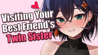 Visiting Your Best Friend's Twin Sister  [F4M] [ASMR Roleplay] [Confession]