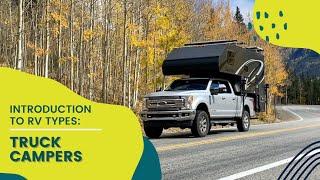 RV Types Explained: Truck Campers l Togo RV l RV GPS App