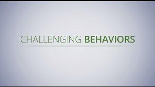 Challenging Behaviors and Dementia