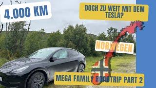 Norwegen 2023 Part 2 - 4.000 km Roadtrip mit dem Tesla Model Y. Definitiv nie mehr Verbrenner?