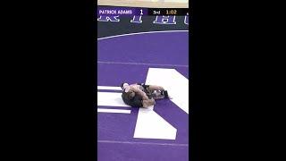 Top Takedowns from Patrick ADAMS vs. Dustin NORRIS | Big Ten Wrestling