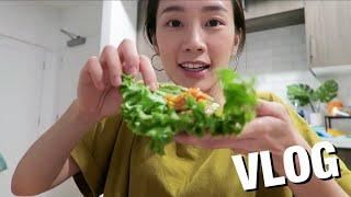 (Eng) Weekend Vlog: Unboxing, Taiwanese Noodle Soup, Korean BBQ at home (again)