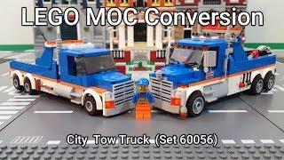 LEGO MOC Tow Truck Conversion (Set 60056)