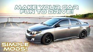 5 ways to make your SLOW Toyota MORE FUN to Drive