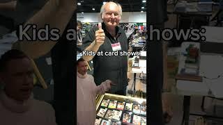 Kids at sports card shows #sports #sportscards