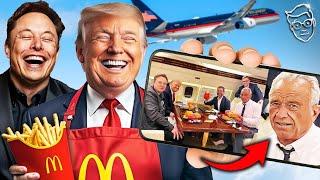 Trump Trolls RFK Jr. Into Eating McDonalds Big Mac, Fries | Pic Breaks Internet: ‘Hostage Photo’ 