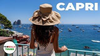 The Most Beautiful Sights in Capri, Italy - Walking Tour 4K60fps