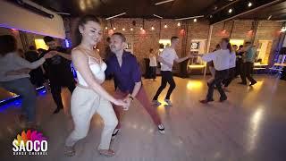 Igor Kim and Marina Shichkova Salsa Dancing at Moscow Mambo Social 2021