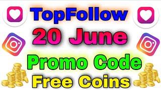 20 June Top Follow Promocode Today Top Follow Promo Code Top Follow Code  niraj ki tech 2m