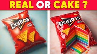 Would You Rather - REAL or CAKE  Daily Quiz