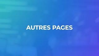 11. Autres pages - Créer un site internet avec WordPress et Layers WP