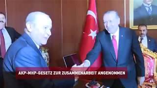 AKP-MHP GESETZ ZUR ZUSAMMENARBEIT ANGENOMMEN