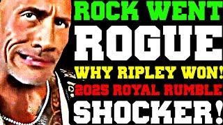 WWE News! The Rock Drops The Hammer On WrestleMania 41! Why Rhea Ripley Won Royal Rumble SHOCKER!