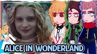 ||Fandoms reacting to ALICE IN WONDERLAND|| \\/// ◆Bielly - Inagaki◆