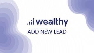 How to add a Client | Wealthy Web App