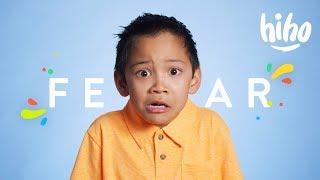 100 Kids Tell Us Their Fears  | 100 Kids | HiHo Kids