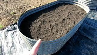 Laying Out a Raised Bed Garden