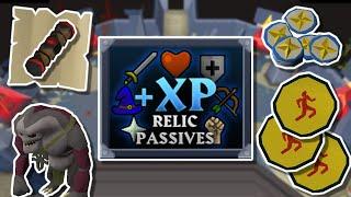 XP + All Relic Passives Are Amazing! - Leagues V! (OSRS)