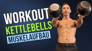 12 Minuten Workout: Muskelaufbau mit Kettlebells