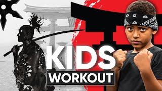 NINJA WORKOUT für Kinder (Kinder Fitness zum Mitmachen)