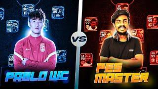 PES MASTER  PABLO WC  || GAMEPLAY AGAINST CLAN MEMBER 