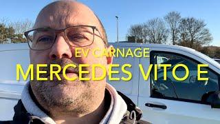 EV Carnage review of the Mercedes Vito E (it’s rubbish)