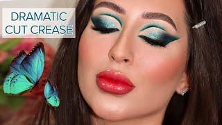 Dramatic Cut Crease + Flawless Skin Matte Finish | Melissa Samways