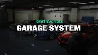 FiveM Script Showcase - The NEW Garage System