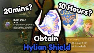 How Fast can you Obtain the Hylian Shield in Every Zelda Game?