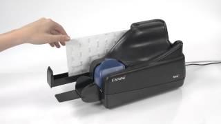 Panini Check Scanner Cleaning Card Usage Video