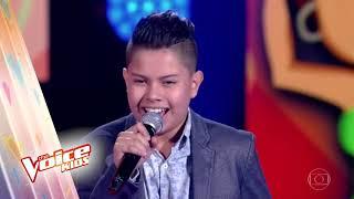 Nicolas Gabriel canta ‘Mala’ na Audição às Cegas - The Voice Kids - 4ª Temporada