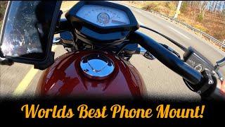 Best Motorcycle Phone Mount in The WORLD!!!