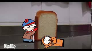 Bread falls on Kenny   || South Park || #southpark #southparkshorts