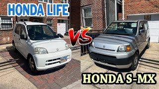 Honda Life & Honda S-MX Comparison